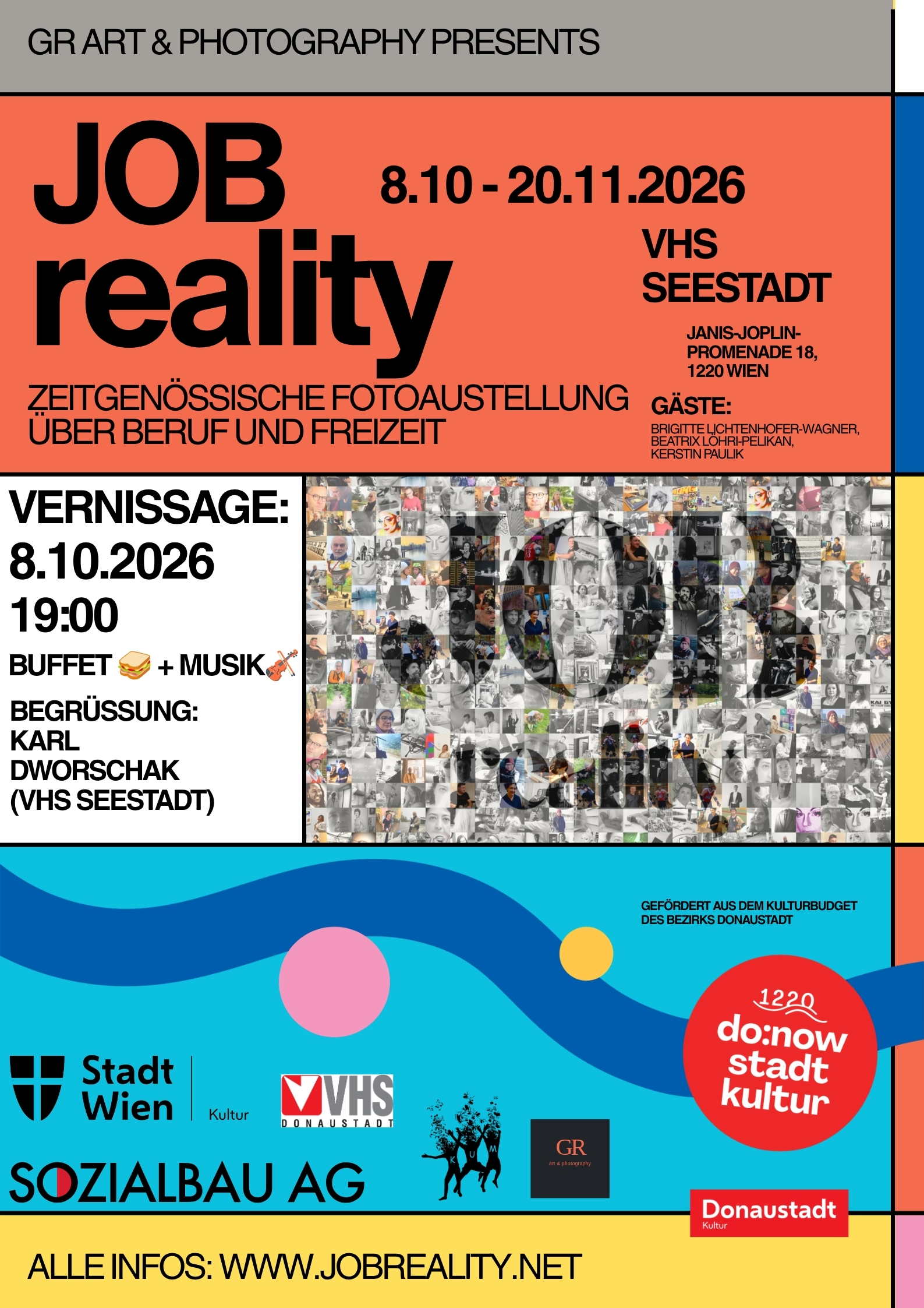 JOBreality – Fotoausstellung über Beruf und Freizeit – Veranstaltungsbild